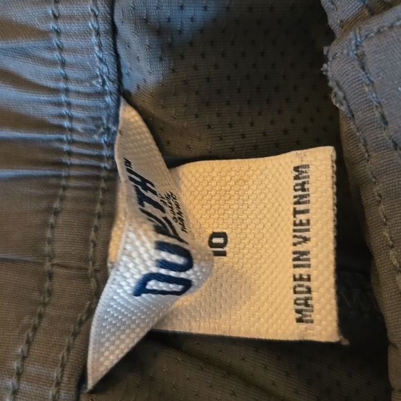 Duluth Trading Dry on the Fly Skort Tech Skirt UPF 50 Pockets - Picture 3 of 10